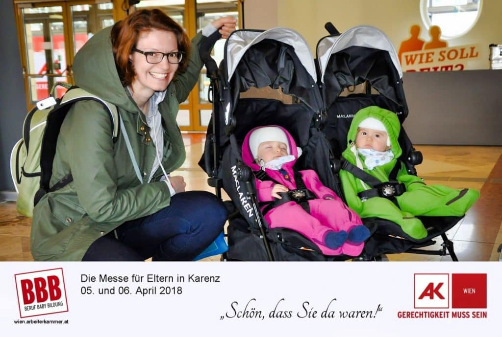 Fotopromotion Messe Beruf Baby Bildung